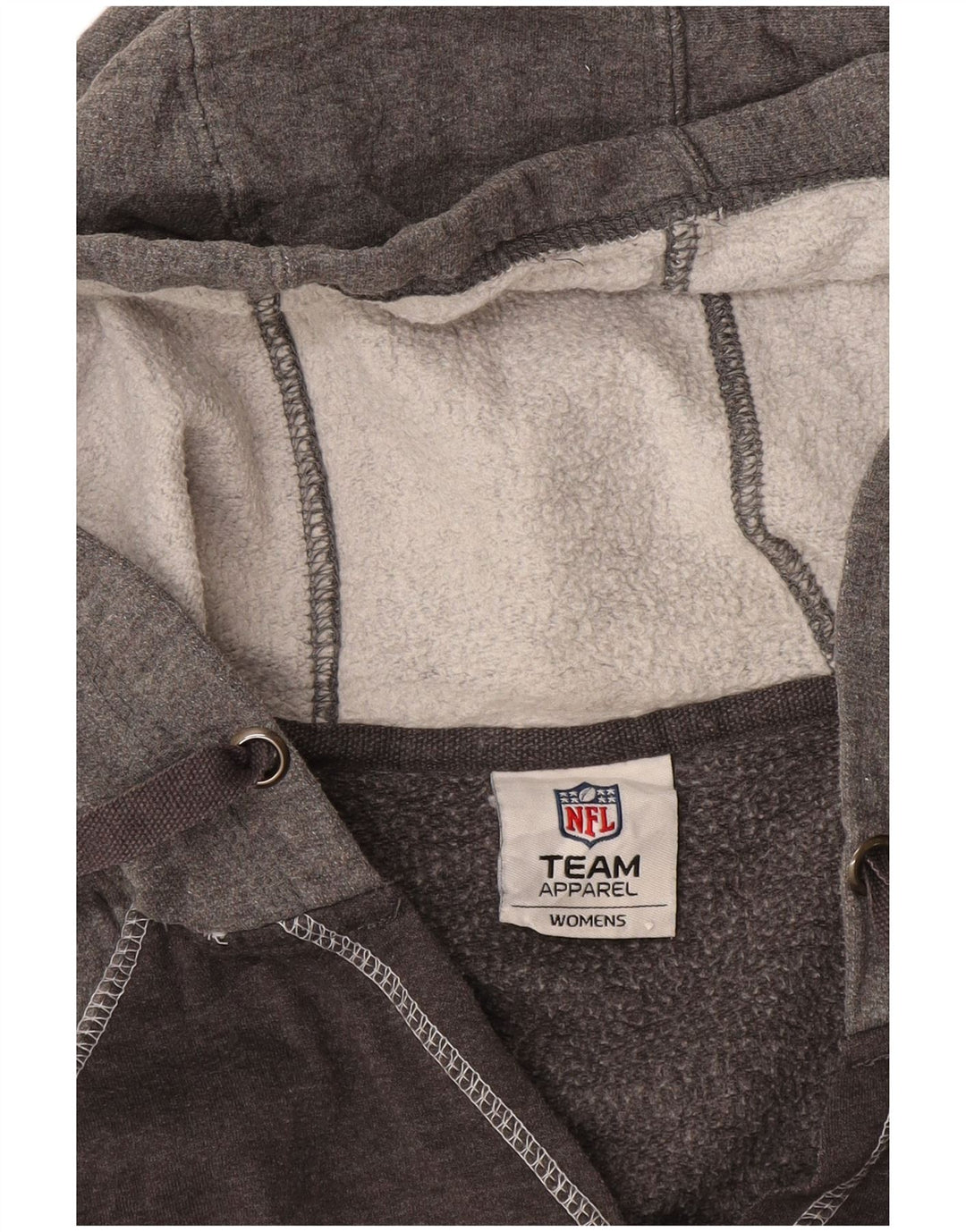 NFL Carolina Panthers - Sudadera con capucha para mujer, talla 40, color gris medio