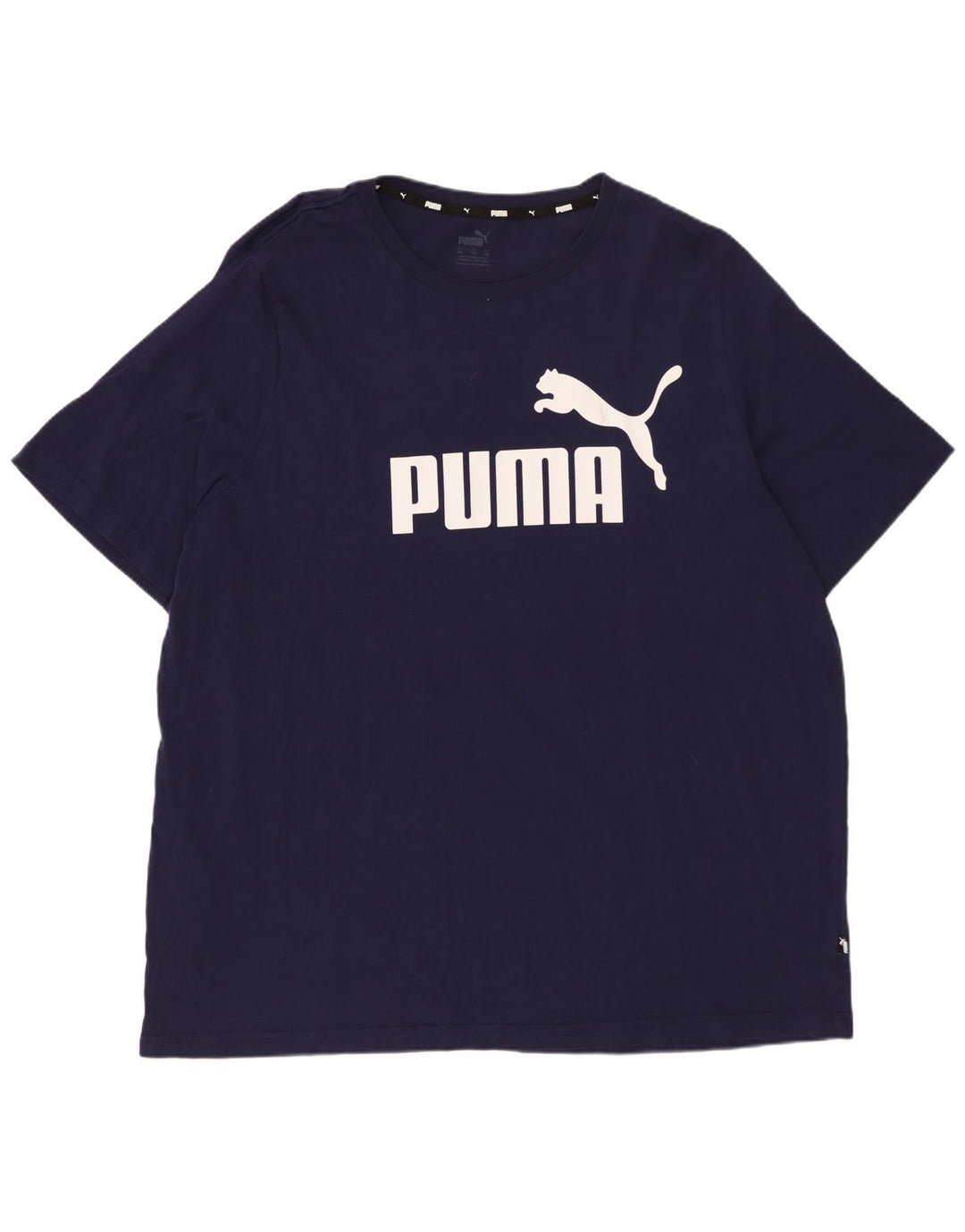 PUMA Camiseta gráfica para hombre Top 2XL Azul marino