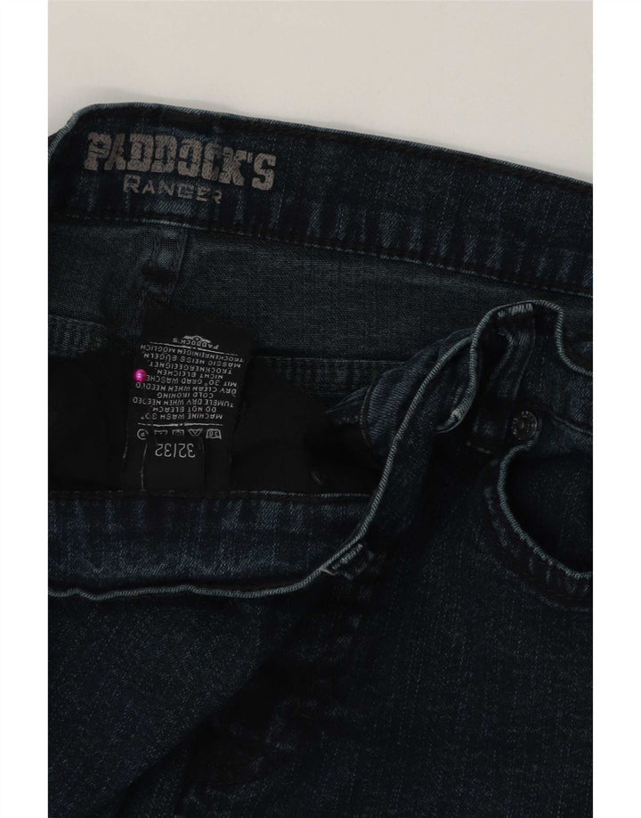 Paddock's Vaqueros Rectos Mujer W32 L32 Azul Algodón