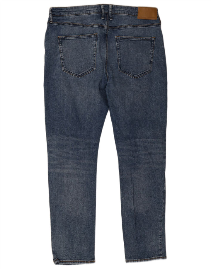 French Connection Vaqueros ajustados para hombre W36 L32 Algodón azul