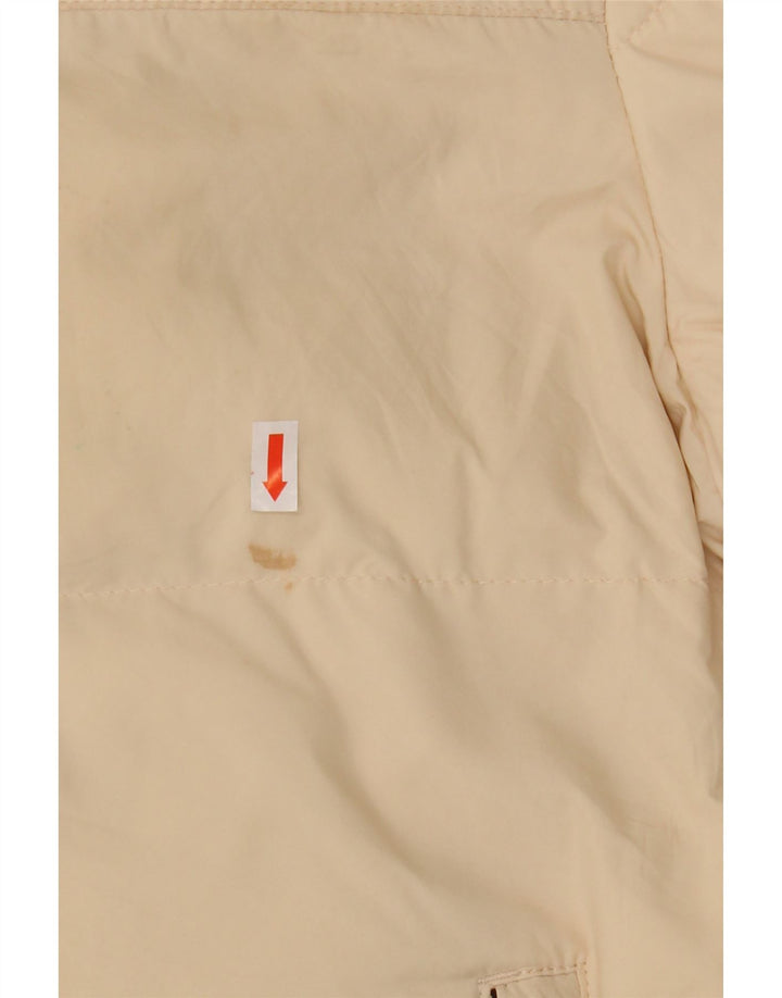 ZARA Chaqueta acolchada para hombre UK 36 Small Beige Nylon