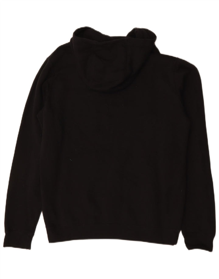 Nike - Sudadera con capucha para hombre (algodón negro mediano)