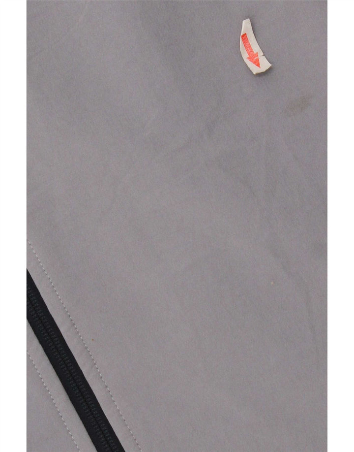 The North Face Chaqueta superior de chándal para hombre Poliéster con bloques de color gris grande