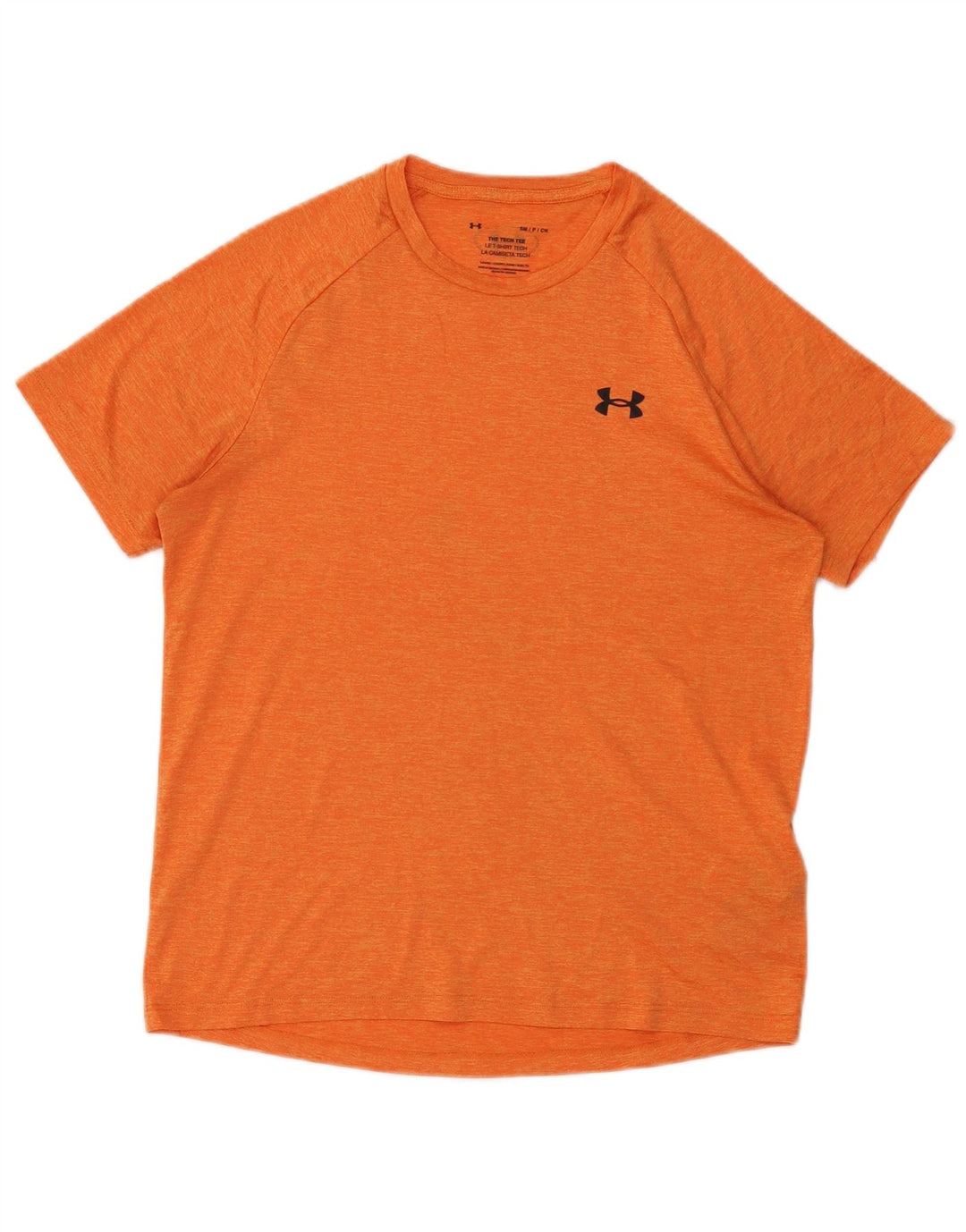 Under Armour Hombre The Tech Tee Camiseta Top Small Naranja Poliéster