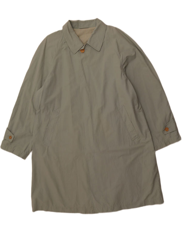 TRUSSARDI Gabardina Hombre IT 52 XL Algodón Gris