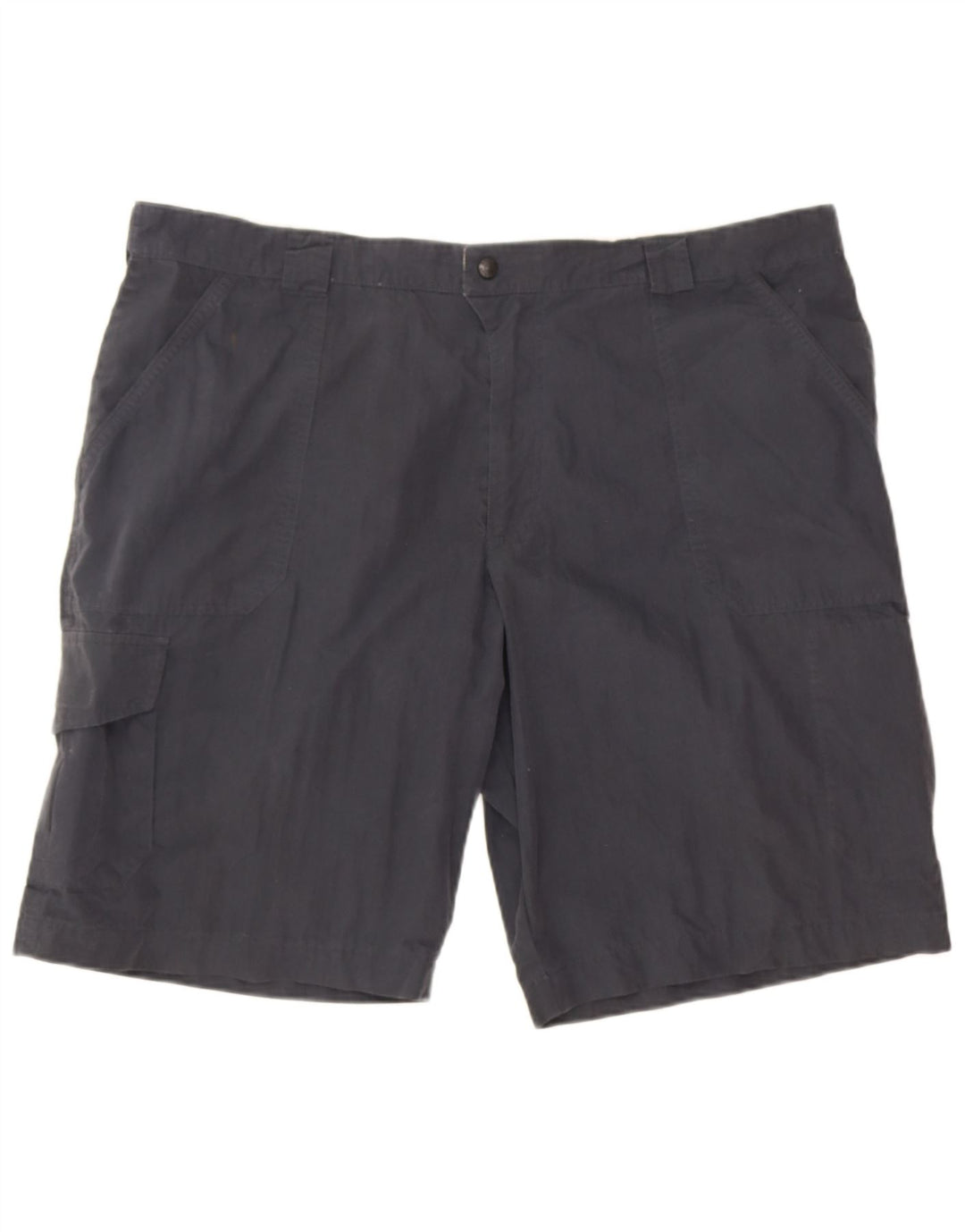 Marks & Spencer Pantalones cortos cargo para hombre W42 2XL Algodón azul marino