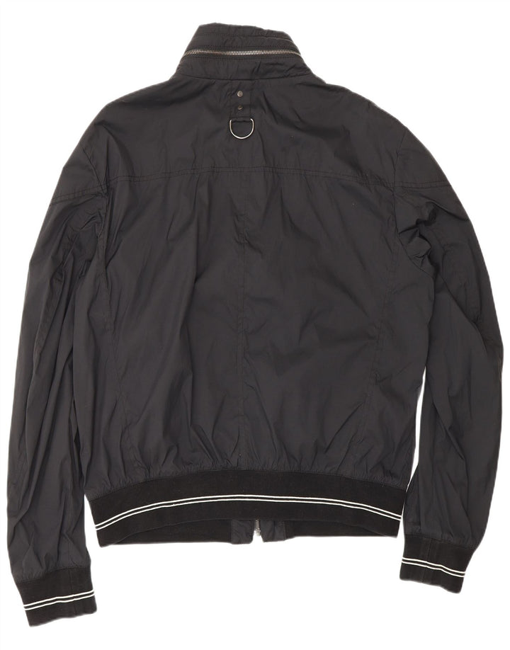 MONTECORE Chaqueta Bomber para Hombre IT 54 2XL Poliamida Negra