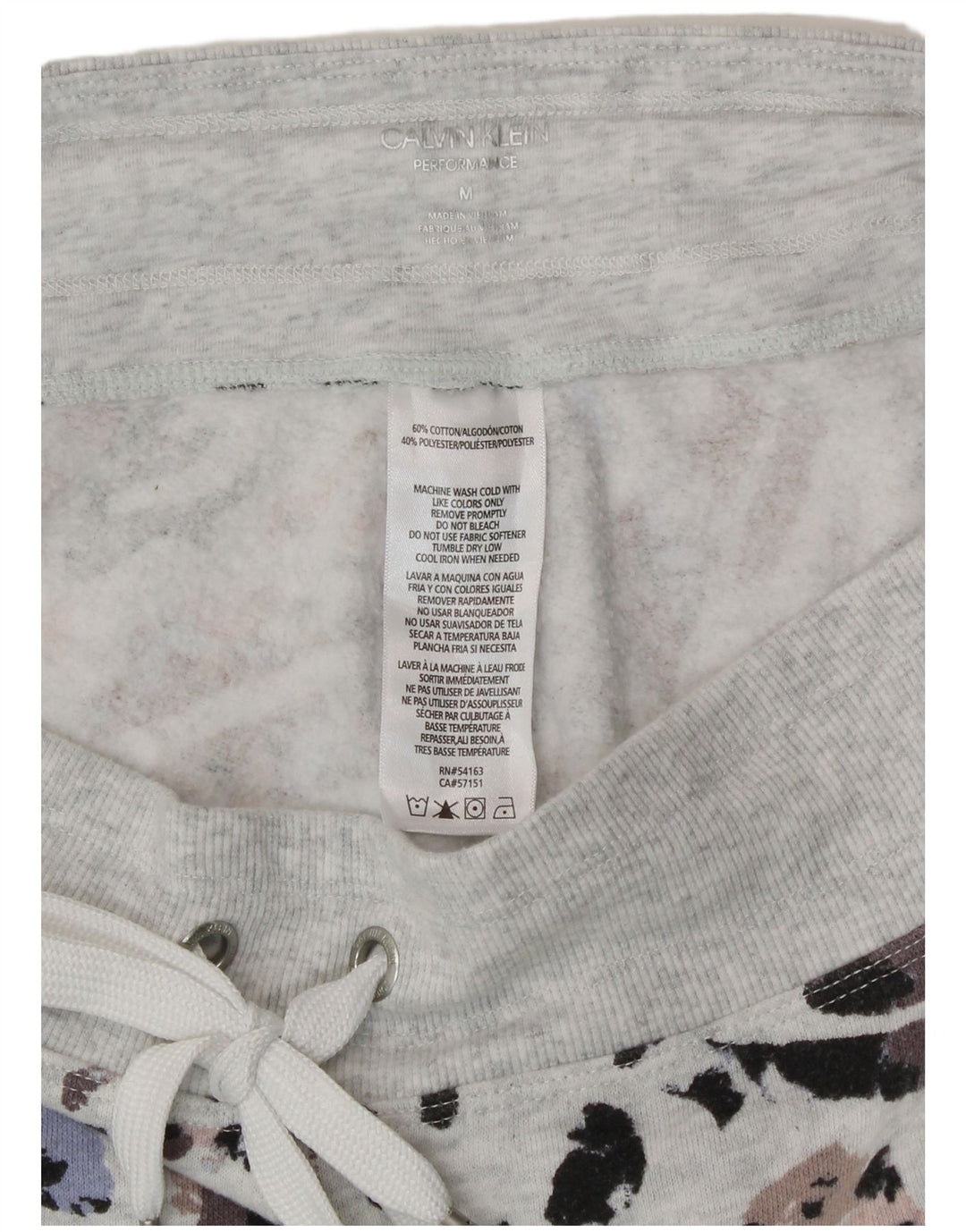 CALVIN KLEIN Pantalones de chándal para mujer Joggers UK 44 Gris medio