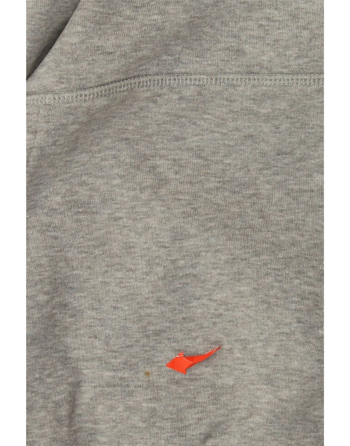 Jack Wills Hombre Sudadera Con Capucha Gráfica Jersey Pequeño Gris Algodón