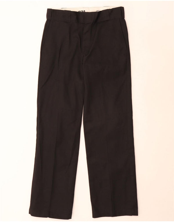 Dickies Hombre 874 Pantalón chino recto de corte original W30 L30 Negro