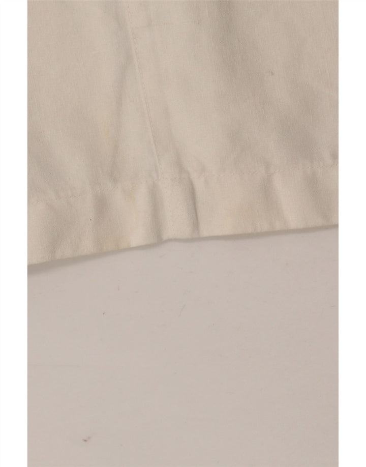 Falda lápiz para mujer Byblos IT 40 Small W28 Lino blanco