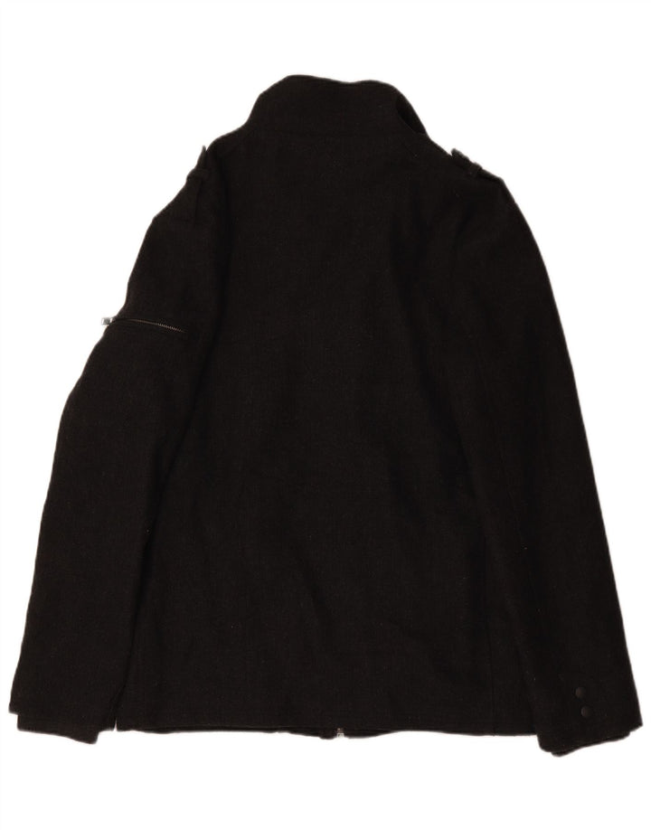 Billabong Chaqueta militar para hombre Reino Unido 40 Poliéster gris grande