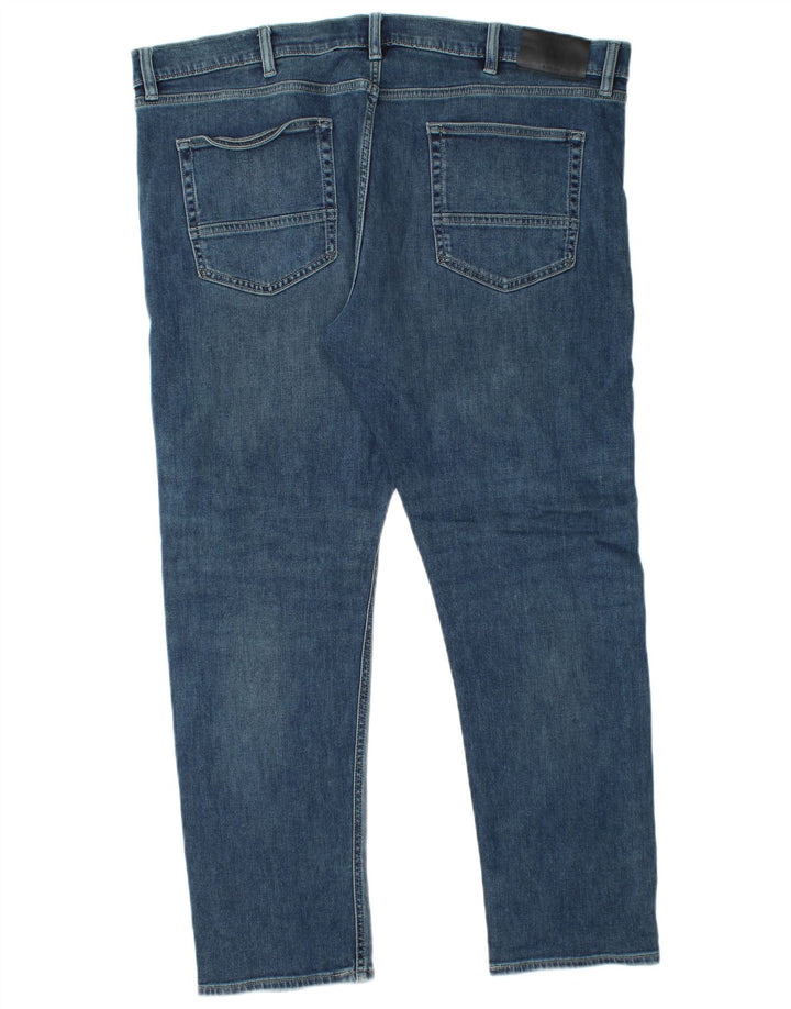Marks & Spencer Vaqueros ajustados para hombre W42 L29 Algodón azul