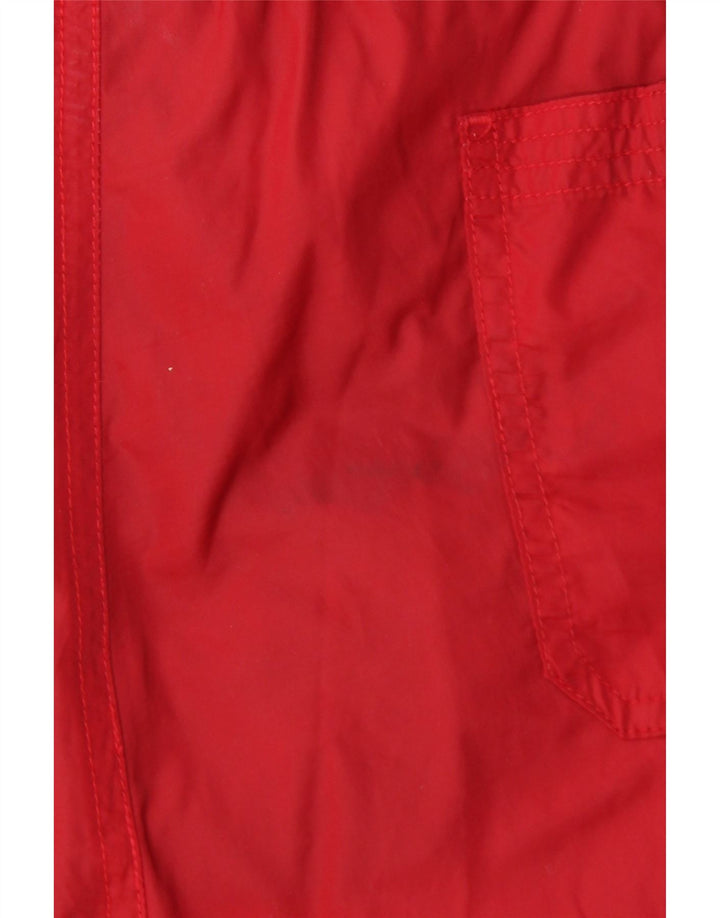 Bañador Bear para hombre en nailon color block mediano rojo