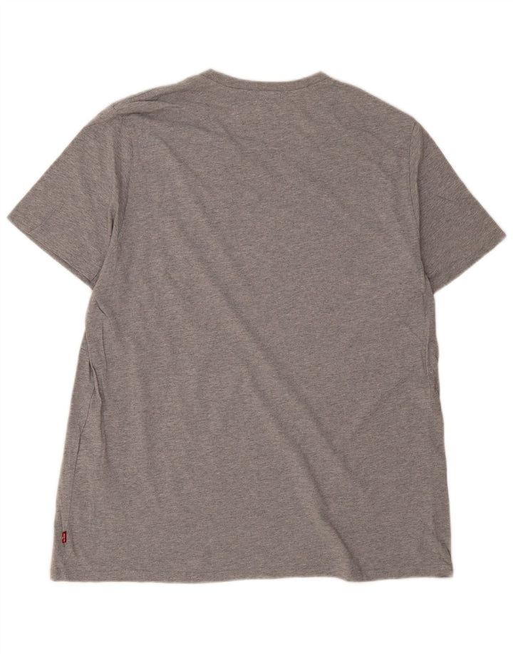 Levi's Camiseta gráfica para hombre Top 2XL Algodón gris