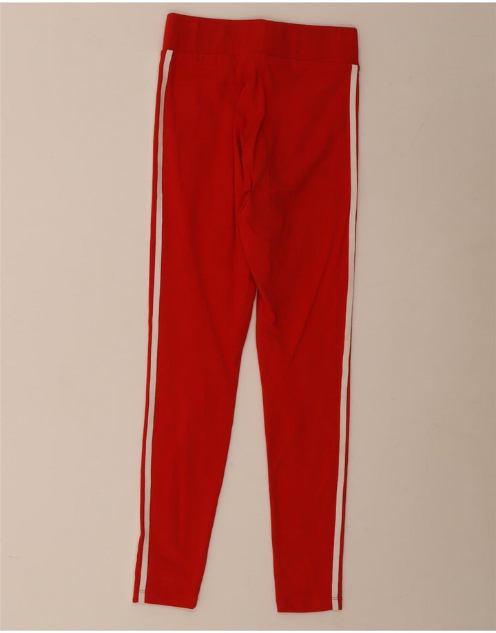 Adidas Leggings para mujer Reino Unido 10 Pequeño Algodón Rojo