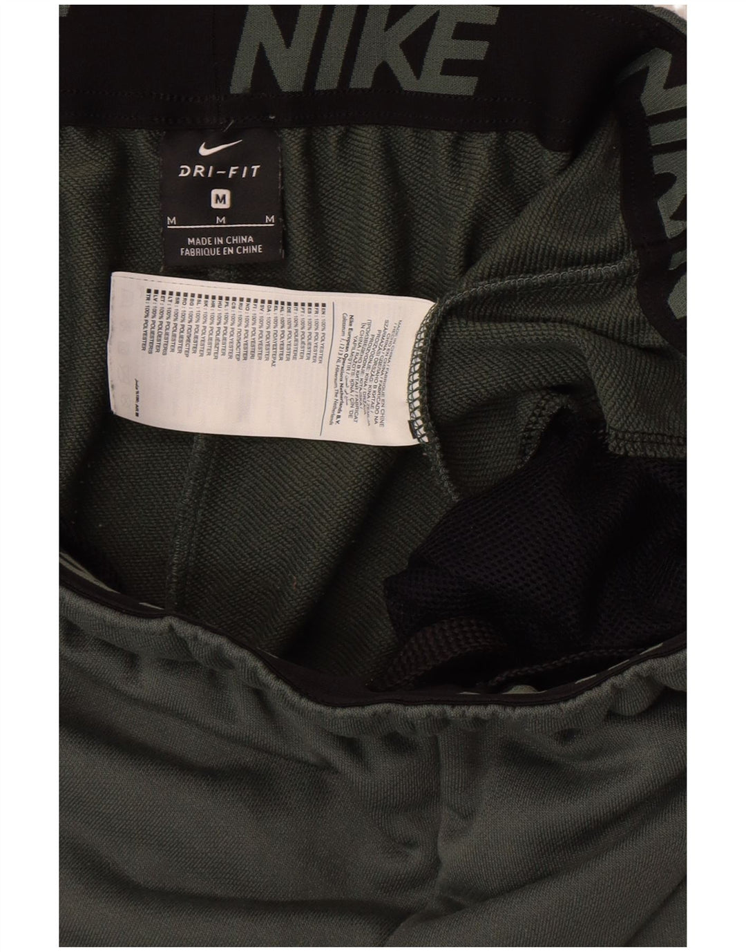 NIKE Hombre Dri Fit Pantalones De Chándal Joggers Poliéster Verde Medio