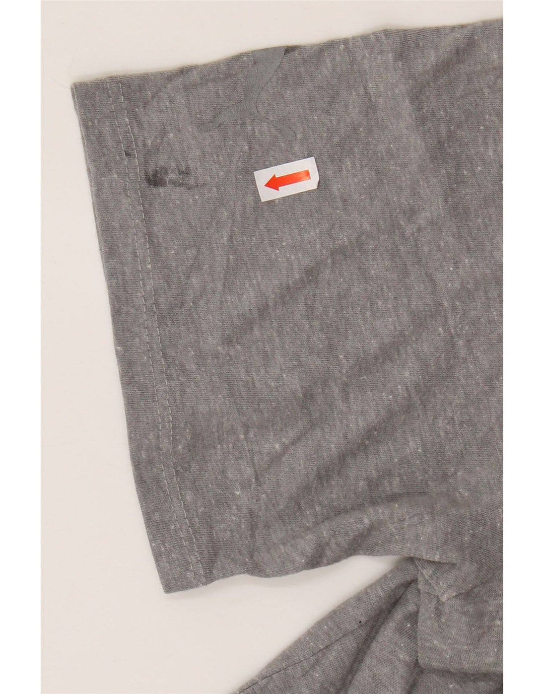 PUMA Camiseta gráfica para hombre Top grande gris moteado