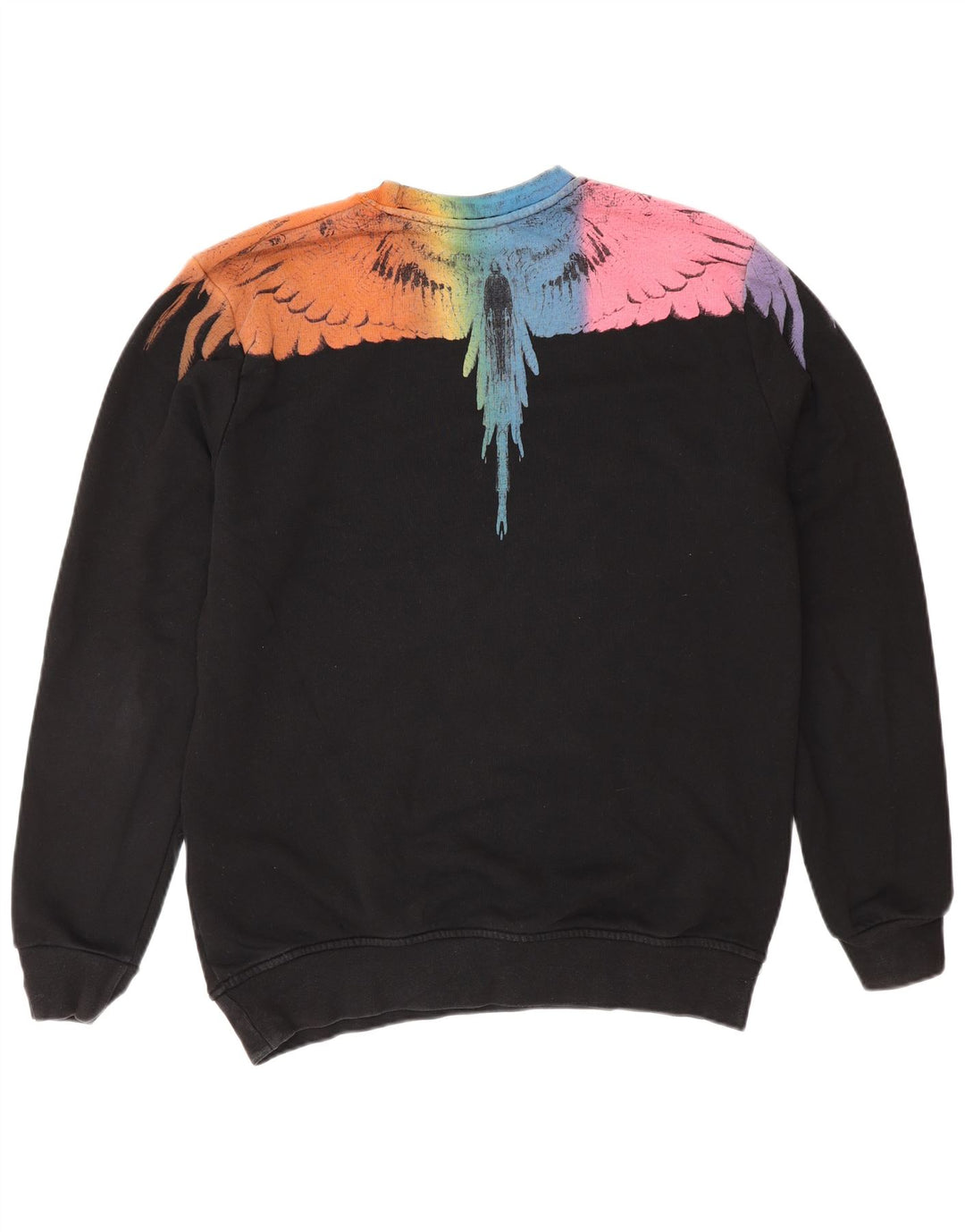 Kappa Hombre Sudadera Gráfica Jumper Medium Negro Colorblock Poliéster