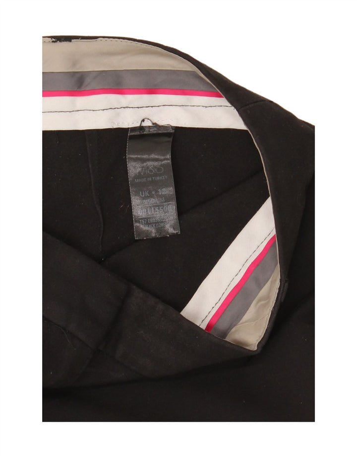 Marks & Spencer - Pantalones informales con corte de bota para mujer, talla 40, talla M, W32, L30, color negro