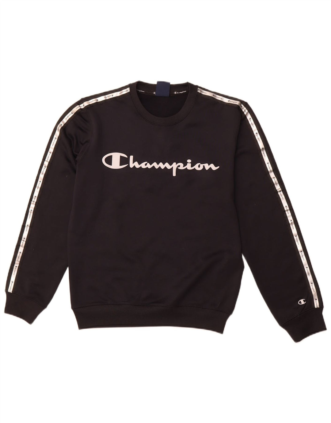 CHAMPION Sudadera gráfica para hombre Jumper XS Azul marino Poliéster