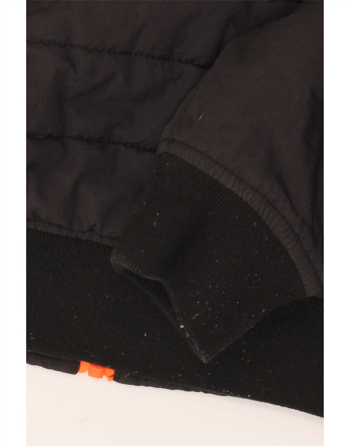 Superdry Chaqueta acolchada para hombre ES 38 Mediana Nylon negro