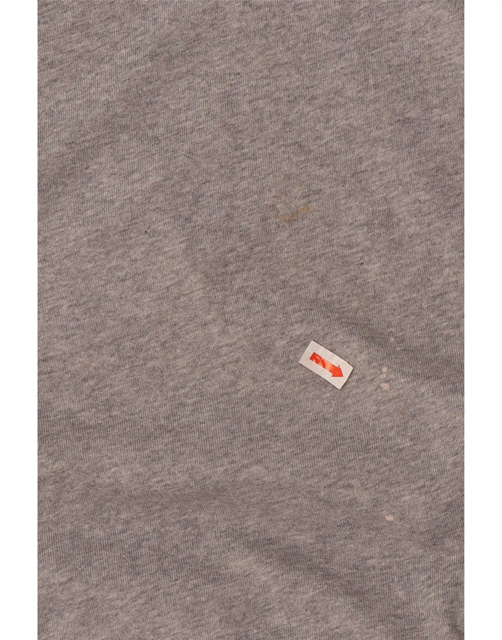 CHAMPION Camiseta Hombre Manga Larga XL Algodón Gris