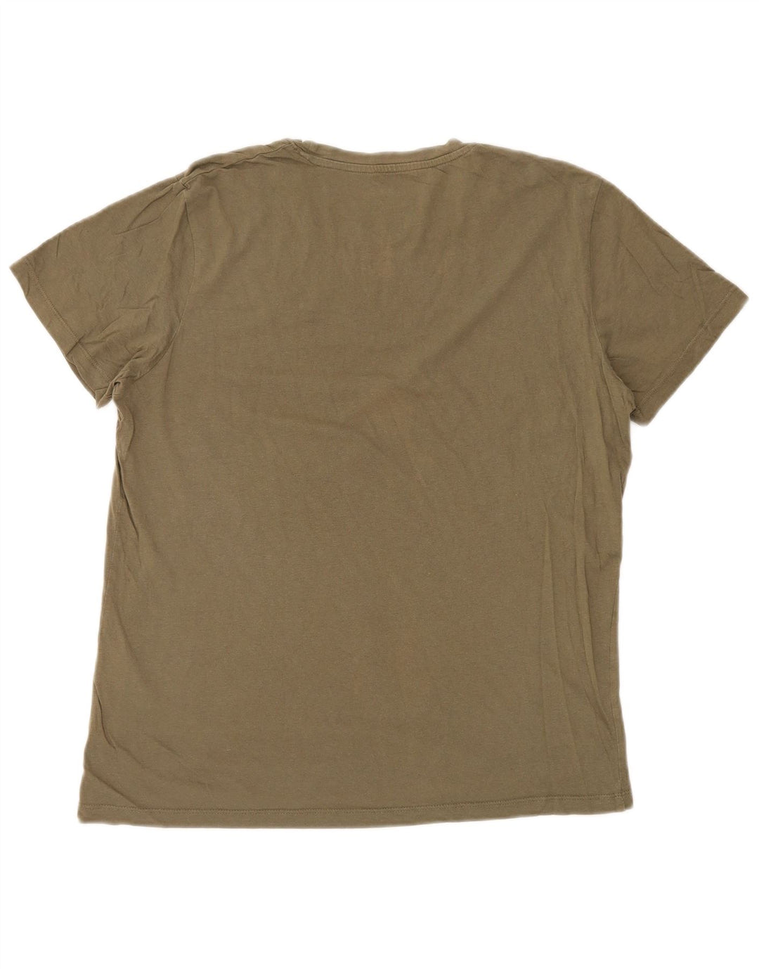 JACK & JONES Hombre Camiseta Top Grande Verde Algodón