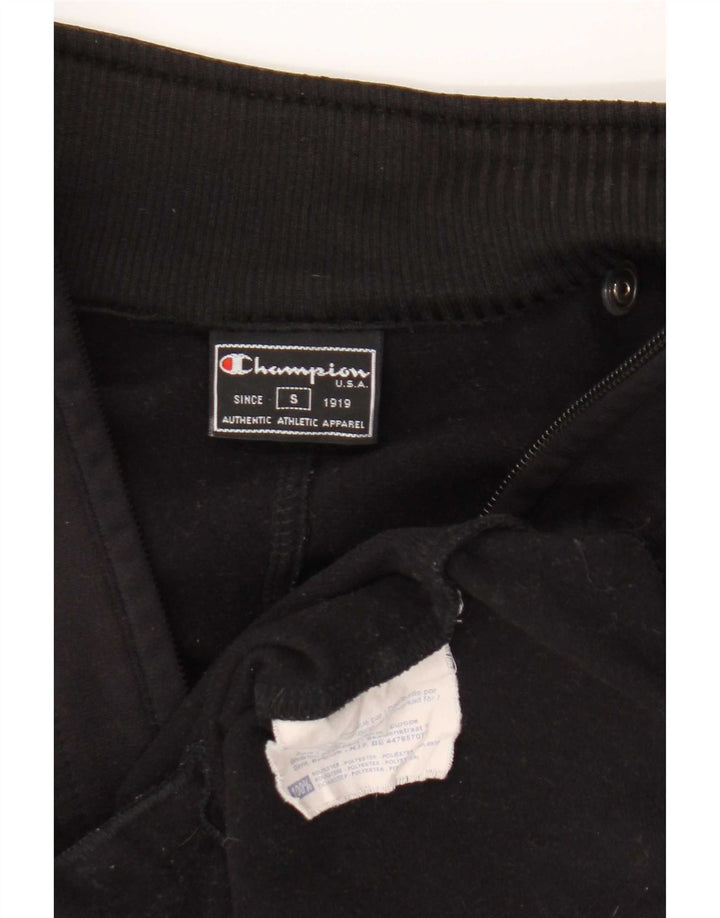 Champion Chaqueta de chándal extragrande para mujer UK 10 Small Poliéster negro