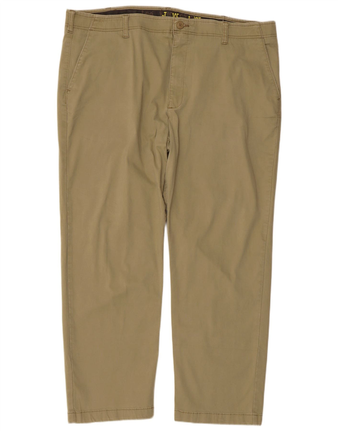 LEE Pantalones chinos rectos X-treme Comfort para hombre W44 L30 Algodón caqui
