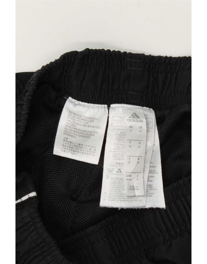 Pantalón De Chándal Adidas Hombre Mediano Negro Colorblock Poliéster