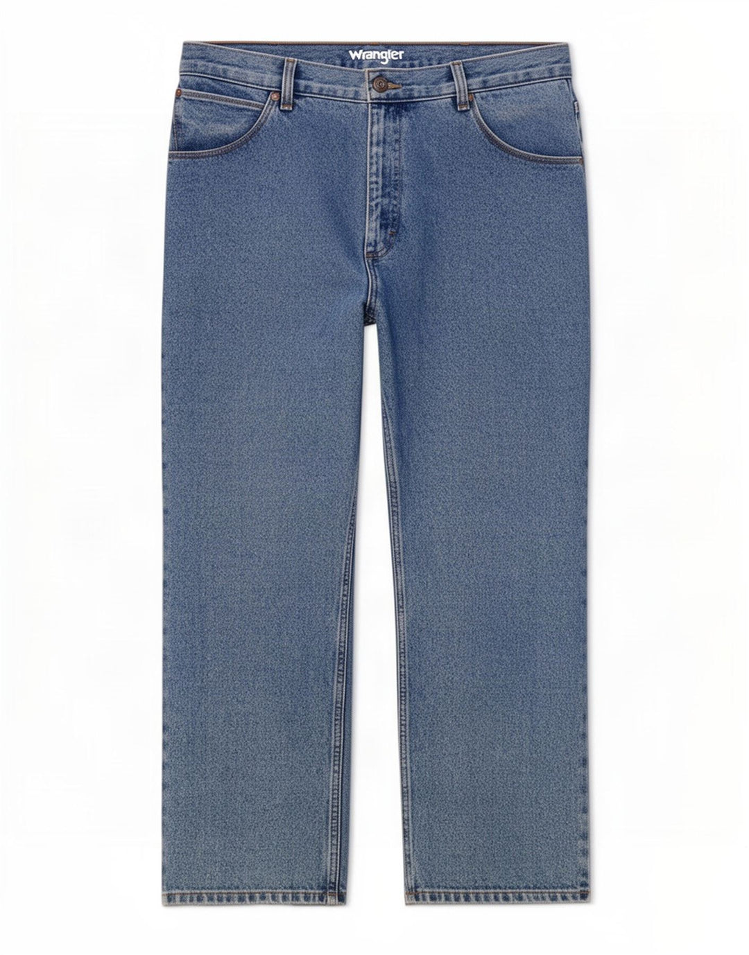 Wrangler Vaqueros rectos para hombre W38 L27 Algodón azul