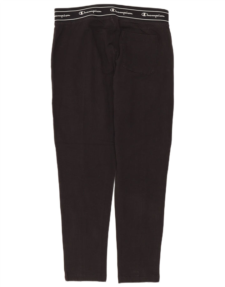 CHAMPION Pantalones de chándal gráficos para mujer UK 44 Mediano Negro