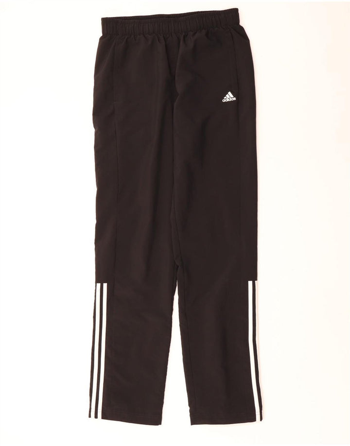 Adidas Pantalones de chándal Climalite para niño 15-16 años Negro Poliéster