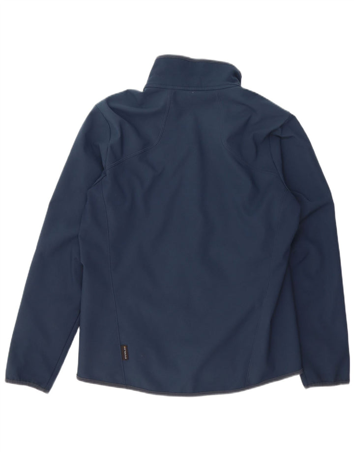 JACK WOLFSKIN Chaqueta de chándal para hombre UK 36/38 Small Azul marino Poliéster