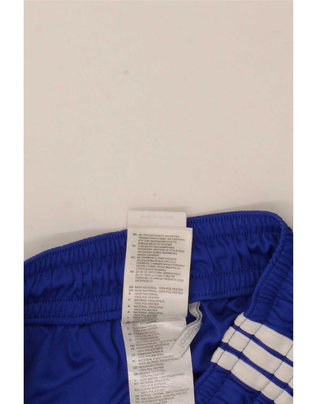 Adidas Mens Climacool Graphic Sport Shorts Pequeño Azul Poliéster