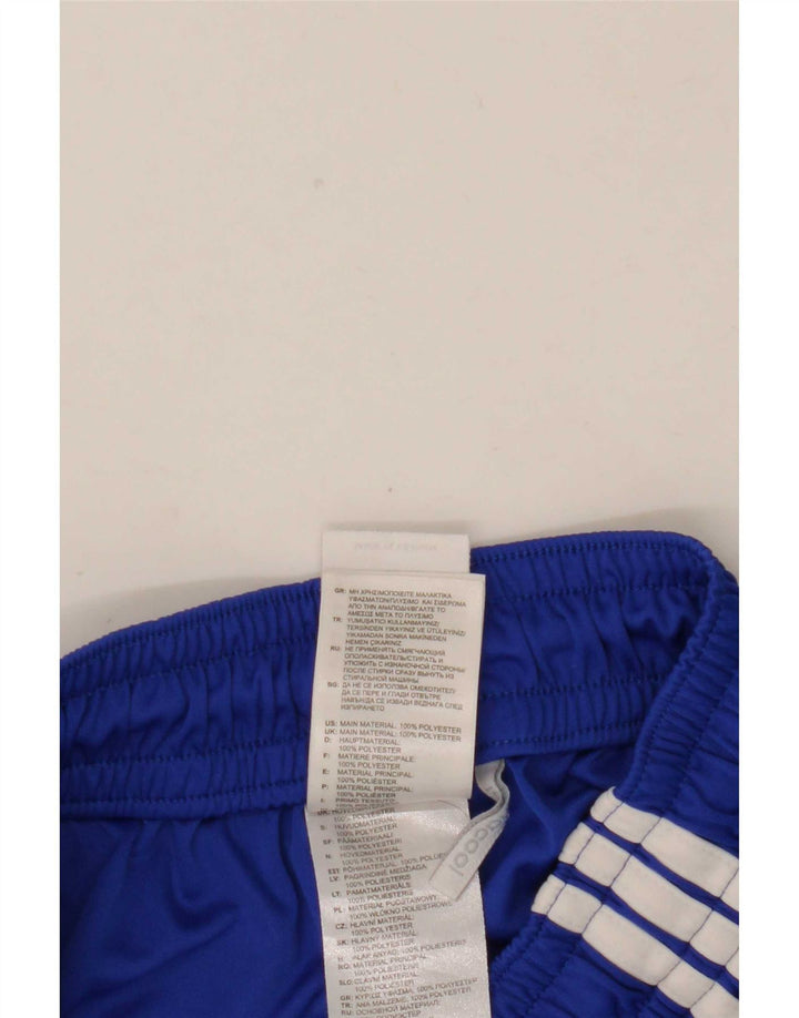 Adidas Mens Climacool Graphic Sport Shorts Pequeño Azul Poliéster