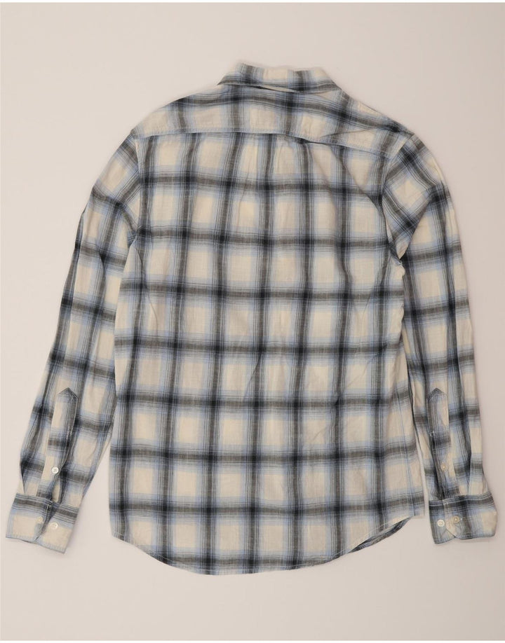 Camisa Lee Regular Fit De Algodón A Cuadros En Azul Medio