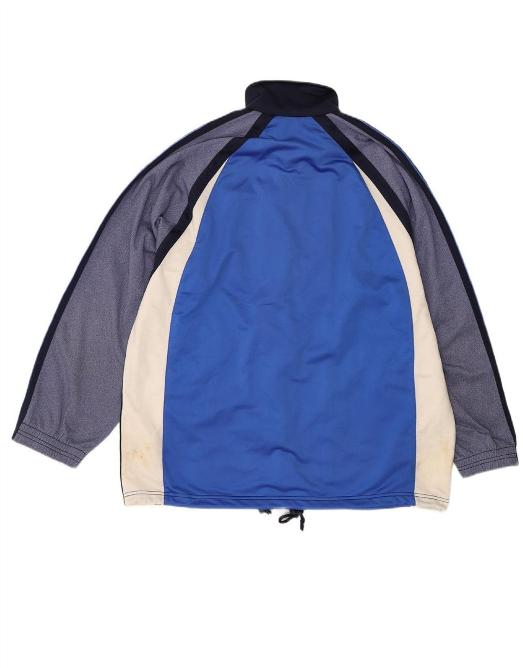 DIADORA Mens Tracksuit Top Jacket Medium Blue Colourblock Polyester Vintage Diadora and Second-Hand Diadora from Messina Hembry 