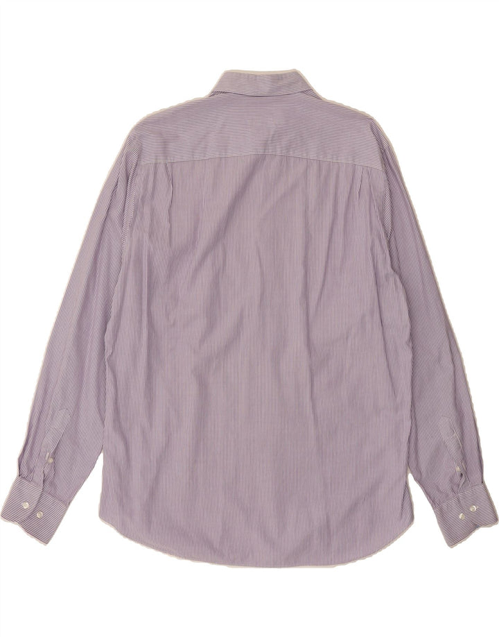 MASSIMO DUTTI Mens Shirt XL Purple Pinstripe Vintage Massimo Dutti and Second-Hand Massimo Dutti from Messina Hembry 