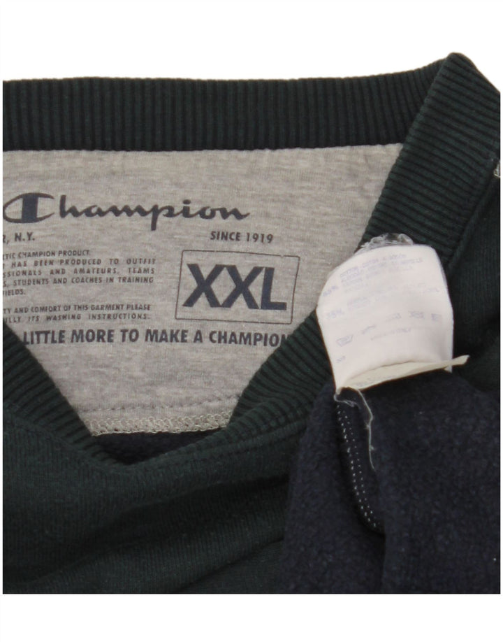 Champion Sudadera para hombre Jumper 2XL Azul marino Algodón