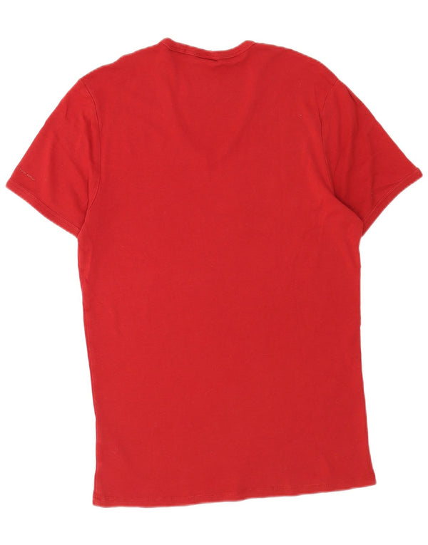 G-Star - Camiseta para hombre, talla grande, color rojo, algodón