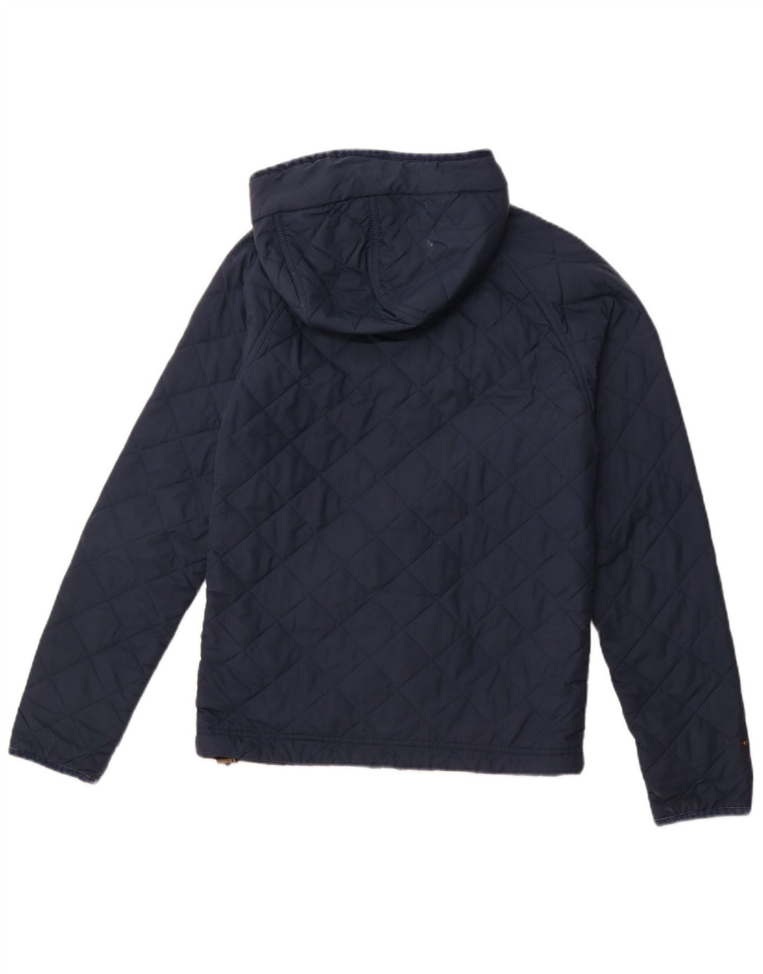 JACK WILLS Chaqueta acolchada con capucha para hombre UK 34 XS Azul marino Poliéster