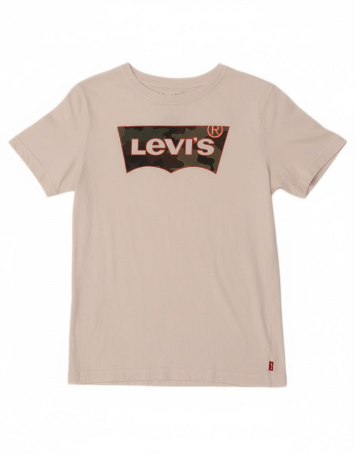 Levi's Camiseta gráfica para niño 11-12 años Blanco