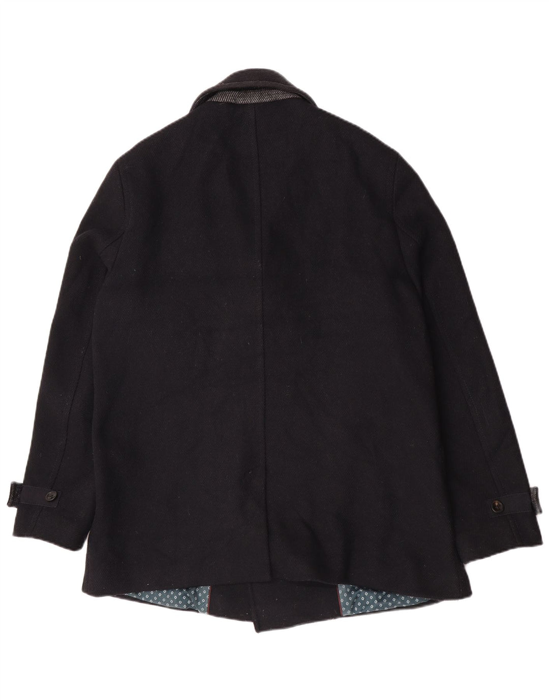 Ted Baker - Chaquetón para hombre, talla 6, 2XL, lana negra