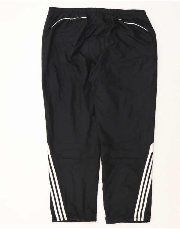 Adidas - Pantalón de chándal para hombre, talla 2XL, color negro, poliéster