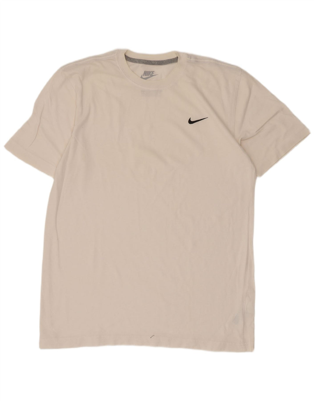 Nike - Camiseta de corte regular para hombre, talla grande, algodón blanco