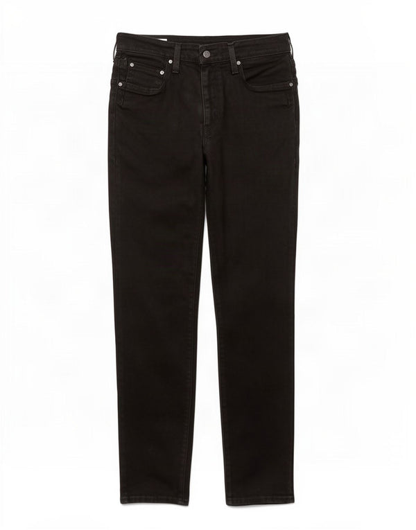 Levi's Hombre 512 Slim Tapered Jeans W29 L32 Algodón Negro