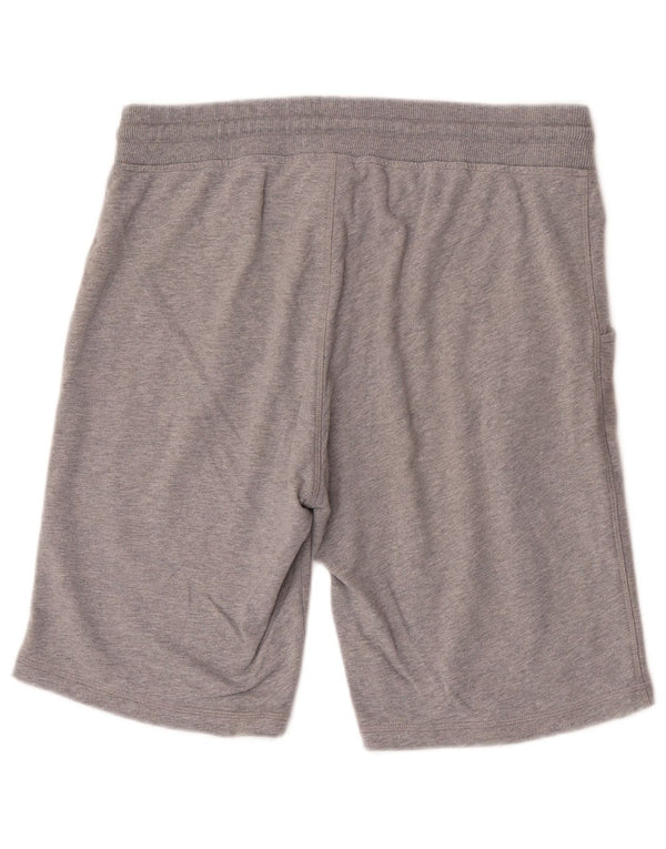 Pantalones cortos deportivos Nike para hombre de algodón gris medio