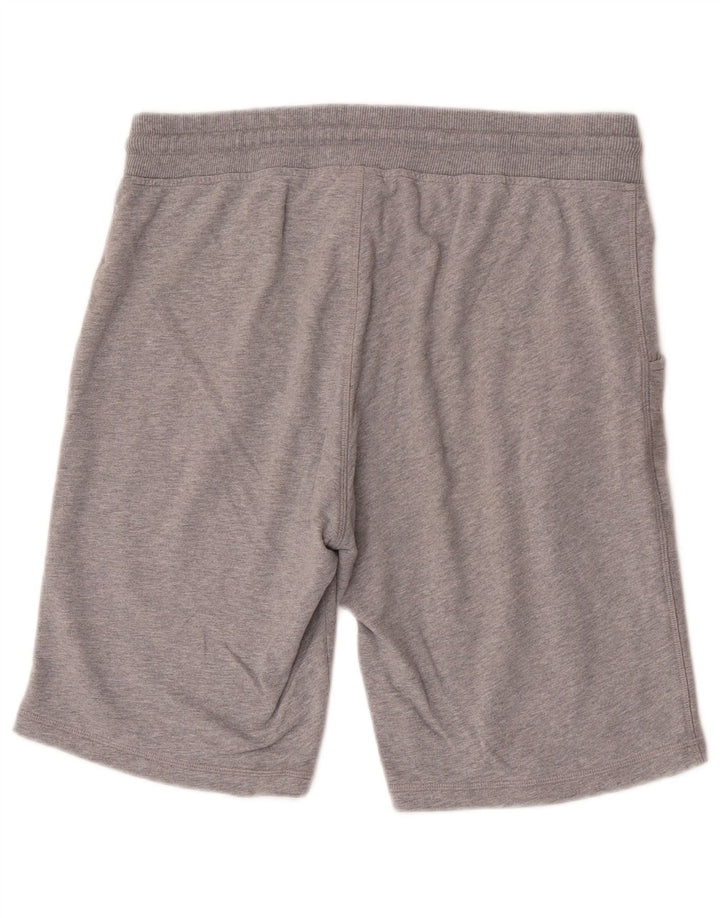 Pantalones cortos deportivos Nike para hombre de algodón gris medio